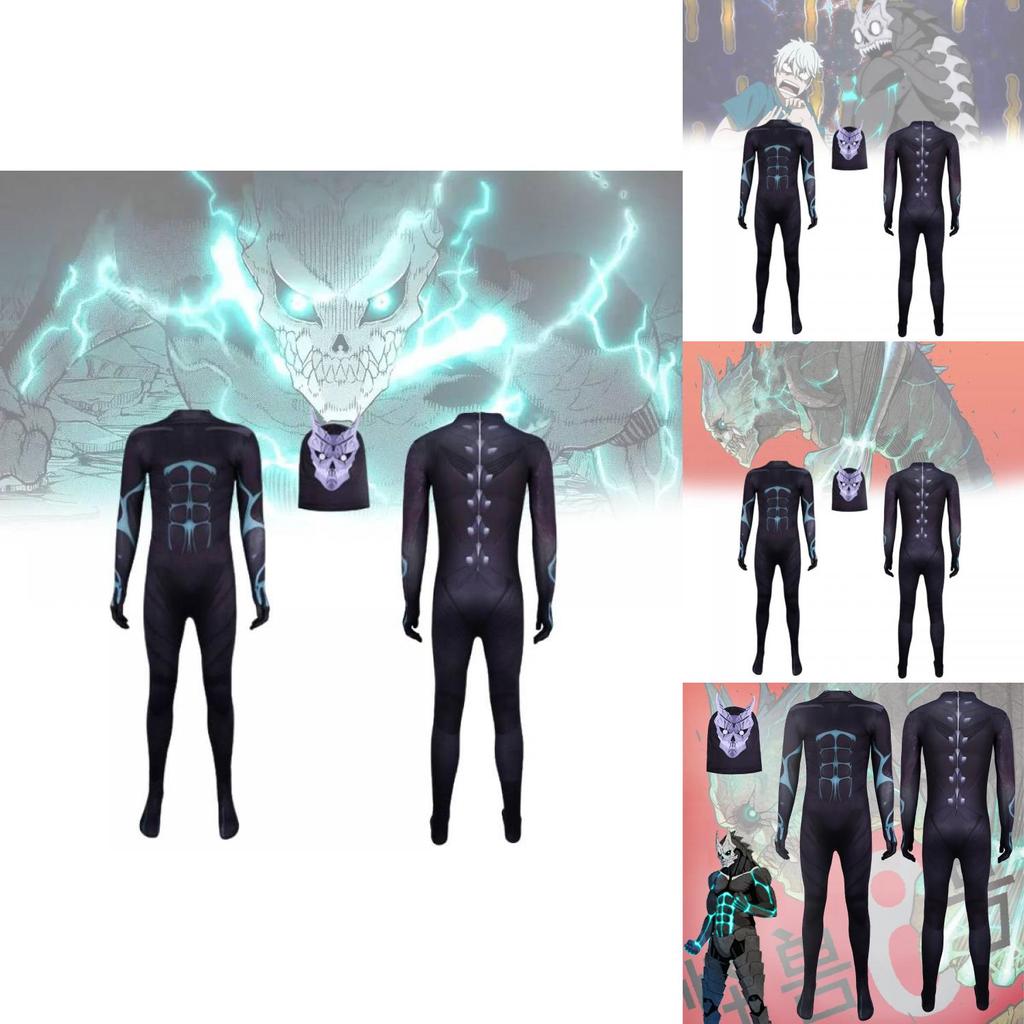 Cosplay kostým Kaiju No 8 z mléčného hedvábí pro halloweenskou kostýmovou párty