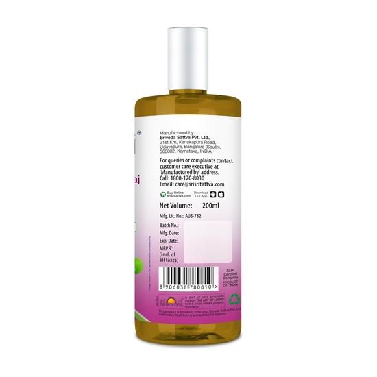 Brahmi Bhringaraj Taila pour des cheveux sains (200 ml (Un paquet de 2))