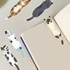 30Pcs Kitten Shape Bookmarks Cartoon Animal Paper Bookmarks Book Page Marker For Student Teacher Book Lover Birthday