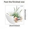 1pc Beach Starfish Shells Wall Sticker Bathroom Toilet Decor Living Room Cabinet Refrigerator Home Decoration Decals Stickers