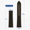 Cinturino in nylon per omega hamilton cinturino Tela Resistente Cinturino per orologio 20mm 22mm confortevole Cinturino in pelle fibbia pieghevole inferiore