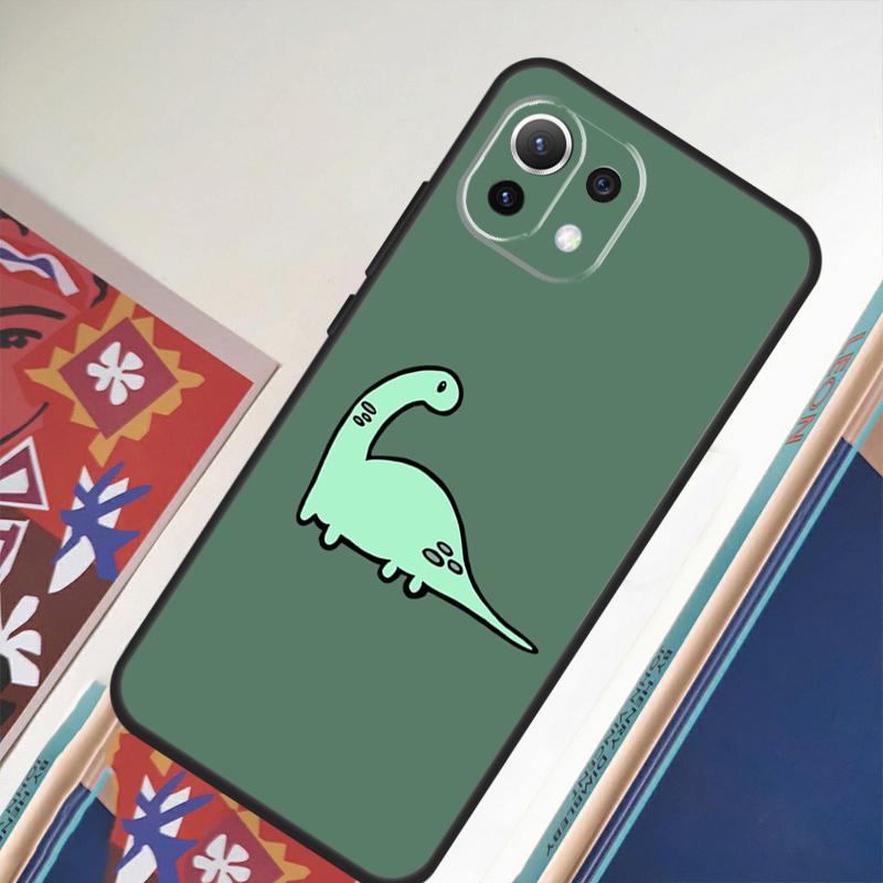 Cute Dino Aesthetic Dinosaur For Xiaomi 11T 12T 13 Pro 12 11 Lite Phone Case For POCO F5 X5 Pro F4 X4 GT F3 M5 X3 Pro