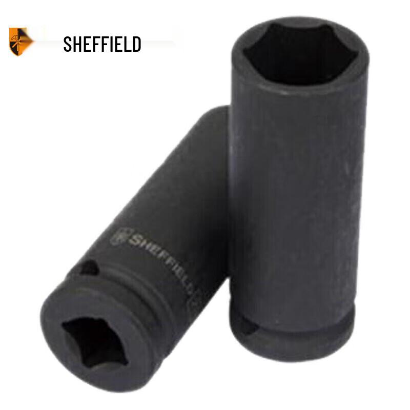 Sheffield 3/4-inch Drive Hex Impact Long Socket 19mm