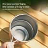 1-5pcs Titanium Coffee Cup Outdoor Camping Water Mug Ultralight Lightweight Portable with Folding Handle Tea Water Mug Tableware