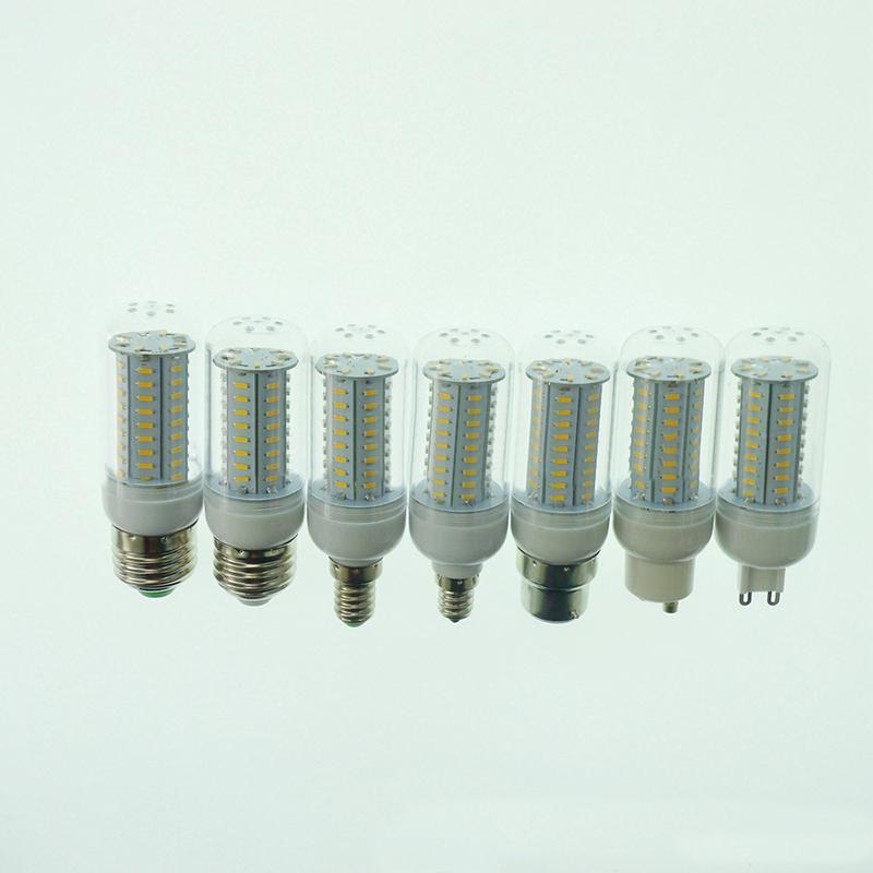 High Luminous E27 85-265V LED Lamp 4014 SMD No Flicker LED Corn Bulb 64LEDs Spot light For Home Lighting