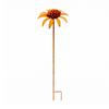 Metal Flower Stake Rustic Decor Weather-Resistant for Yard, Gardeners