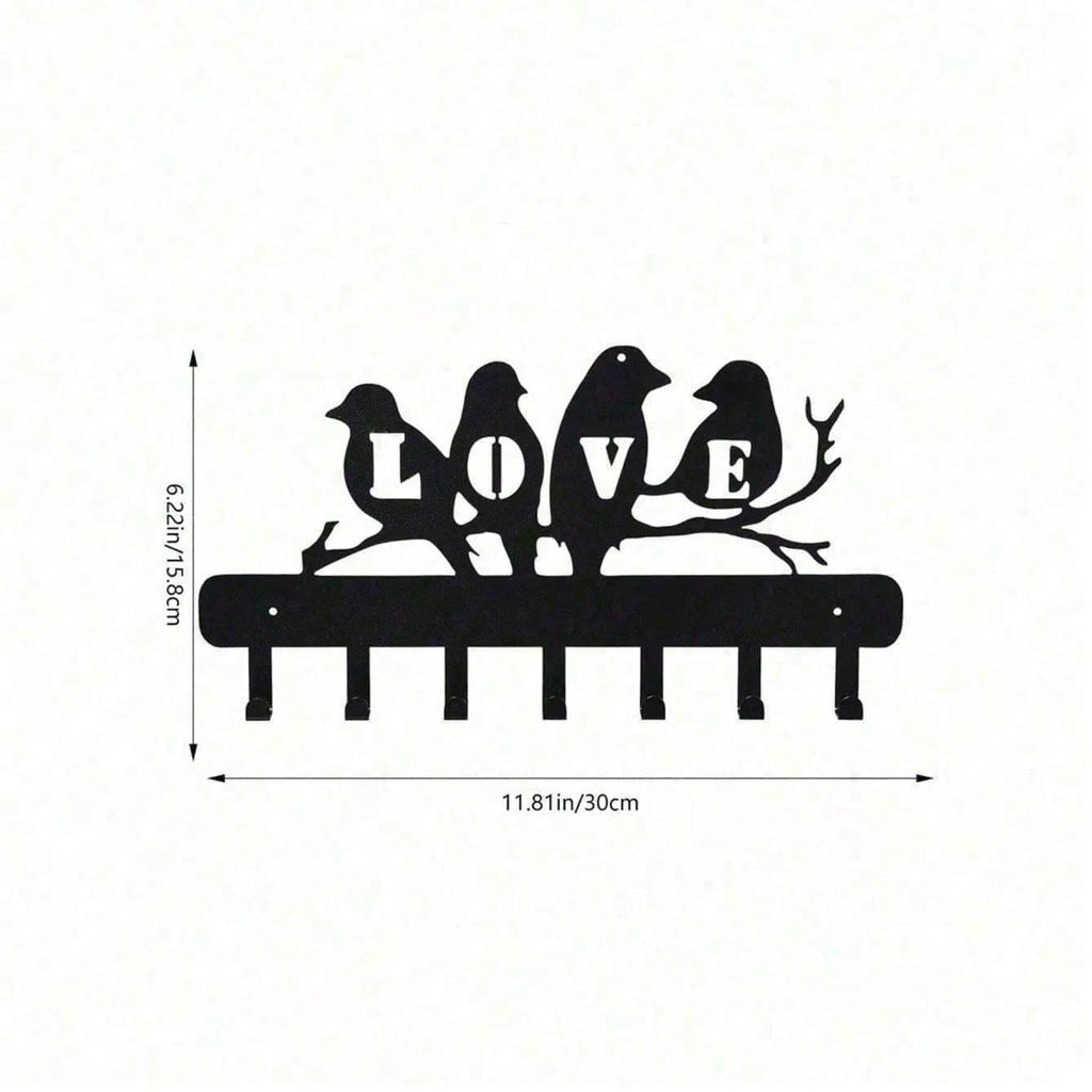 Vintage Farmhouse Wall Coat Rack, Rustproof Entryway Organizer with Hooks for Jackets & Hats