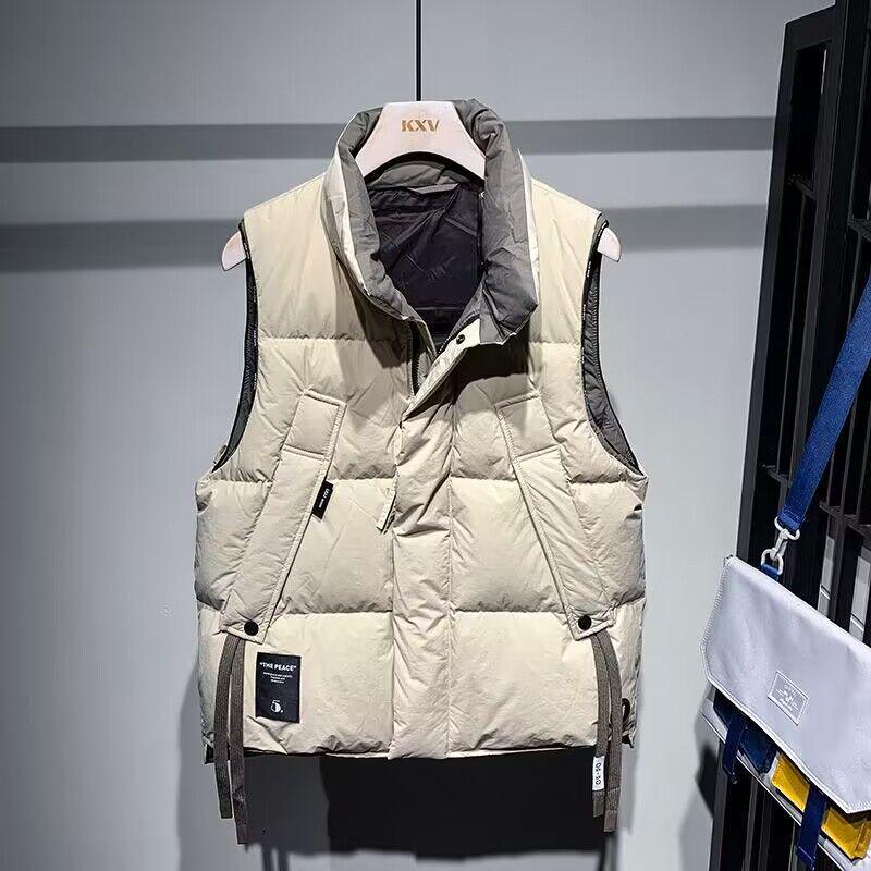Men's Stylish Padded Vest - Warm Slim Fit Sleeveless Winter Jacket