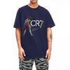 T-shirt con Firma Cr7 Cristianoed Ronaldoed Uomo Y2K Base Cotone Puro T-shirt Spiaggia Girocollo Magliette alla Moda Taglie Forti