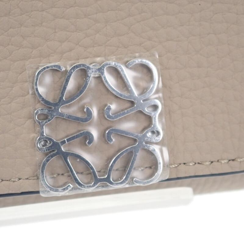 LOEWE  C821TR2X02 Tri-fold wallet sand Calfskin Women