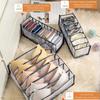 M-Modern-Home For Sock Storage Box-Closet Organizer 6PC Underwear Separated 7/9/11 Grids Foldable Drawer For Jeans Bra
