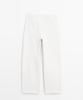 Masimodutti Stitch Detail Barrel Fit Jeans