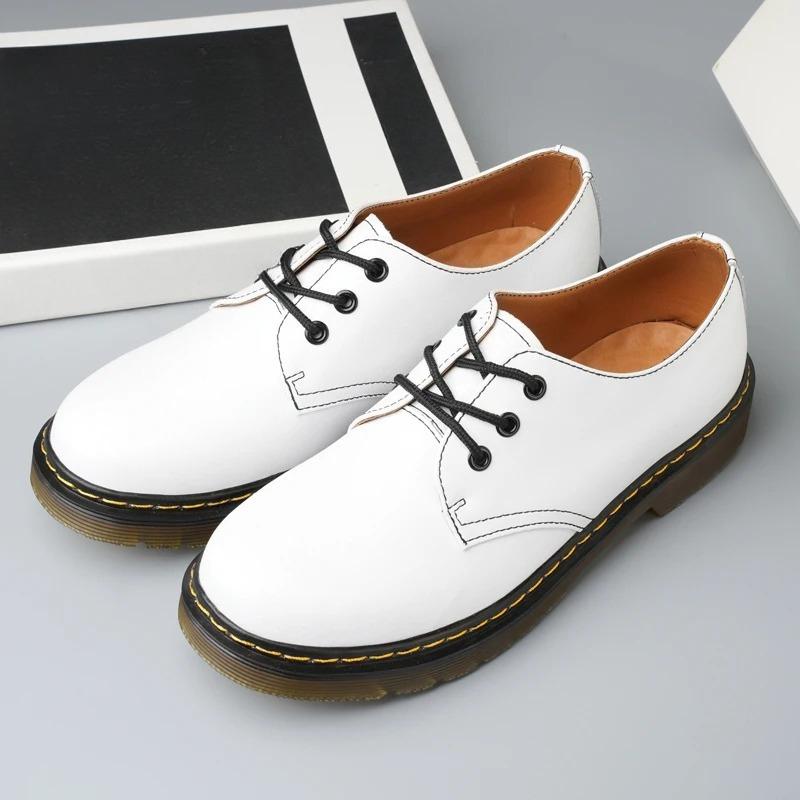 Fritidssko Skinnsko Loafers Sport og Fritid Myke og Komfortable Mote Rund Tå Herresko Fritidssko Arbeidsklær