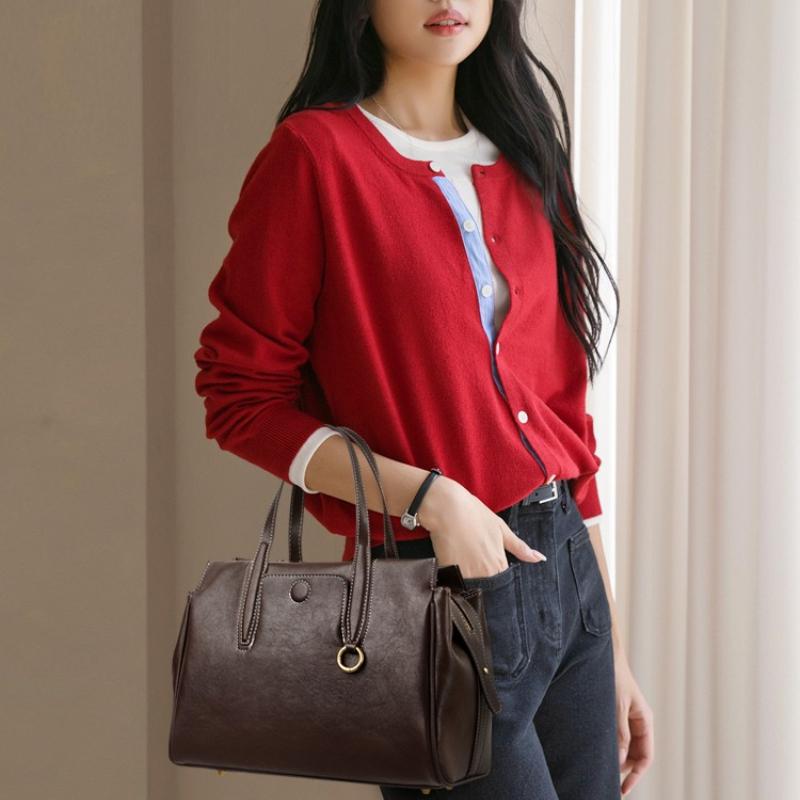 Retro Light Luxury Commuter Tote Bag for Women's 2026 New Trendy Large Capacity Versatile Fashion Shoulder Bag Hand Bag Handbags