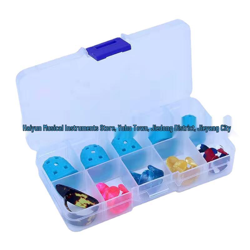 

Celluloid Guitar & Ukulele Picks, 20 to 300 Pieces with ABS Box 0.46 ABS