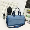 New Large-capacity Travel Sports Fitness Travel Light Bag Storage Portable Dry and Wet Separation Luggage Travel Bag