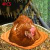 4 Pack Chicken Nesting Box Pads, Washable Pads for Indoor And Outdoor Garden Lawn