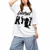 2026 Summer Fashion Trendy Men Women Top Retro Lngshot 4shoboiz Mixtape T-shirt K-pop Fan Merch Unisex Tee LNGSHOT Kpop Shirt