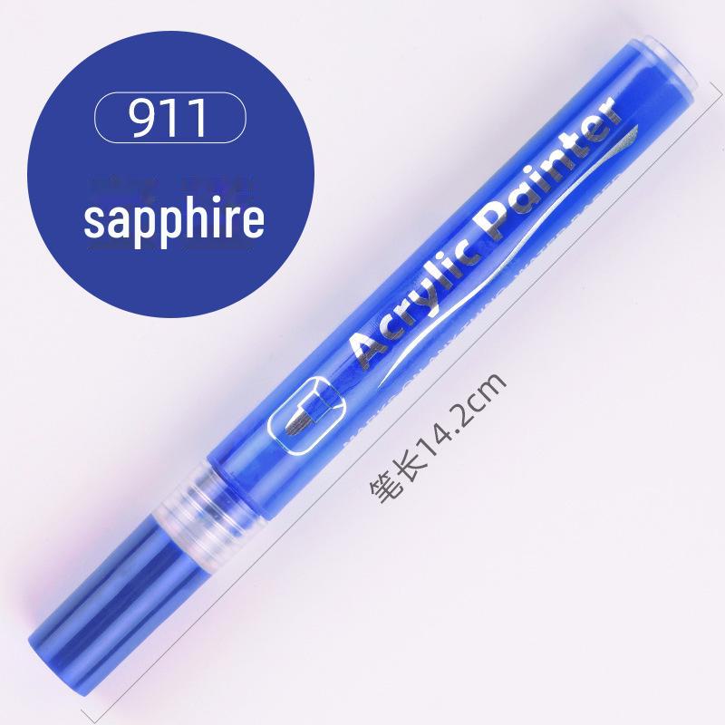 Sada akrylových fixů: Vodotěsné, Bílé, na Kámen, Keramickou Malbu - 12 Barev