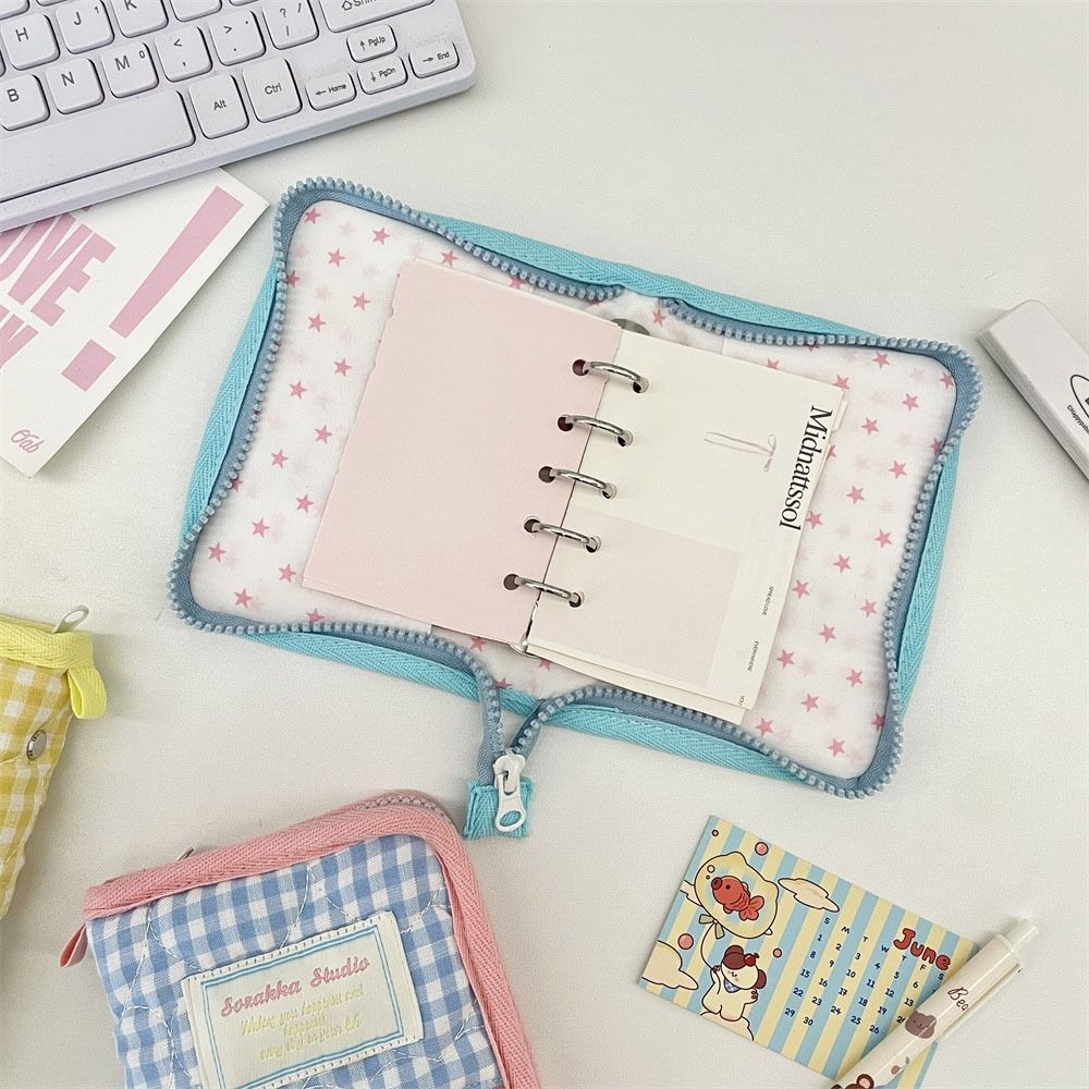 Multipurpose DIY Binder Notebook Covers Fabric Diary Protective Cover  Student