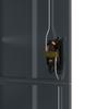 Filing Cabinet Anthracite Grey 90 x 40 x 180 cm Steel