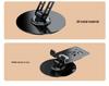 360° Rotating All-Metal Phone Holder with Three-Axis Adjustment for Tablets and Phones