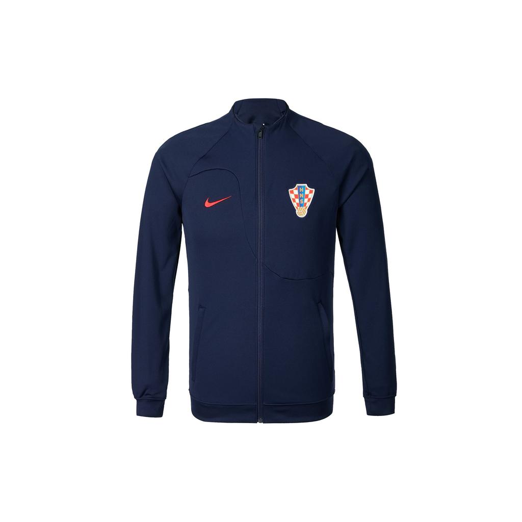 Nike Jackets Men's Dark Blue Crew Neck Moderate Other DH4743-498