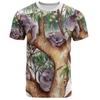 Rock Deep Purple Band 3D Druck T-Shirt Herren Damen Mode Lässig Kurzarm T-Shirt Hip Hop Oberteile T-Shirts Herren Bekleidung