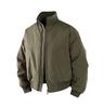 Men's American Style Cotton Flight Jacket: Thickened Autumn/Winter Warm Stand Collar Baseball Outerwear