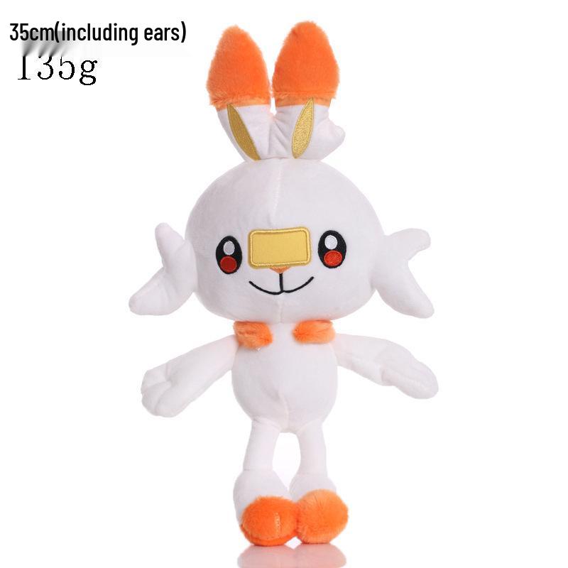 Gengar, Psyduck, Charizard, Mewtwo, Eevee, and Snorlax Pokémon Plush Toys Collection