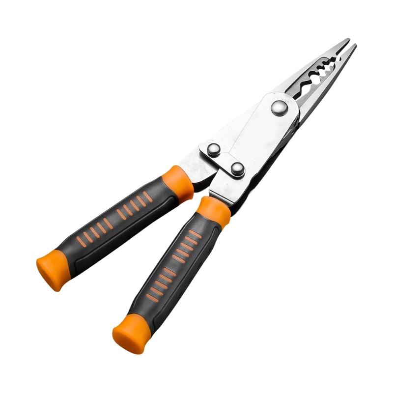 

Practical Heavy Duty Flip Head Electrician Wire Pliers Tool For Cutting Stripping And Twisting In Multiple Applications 1