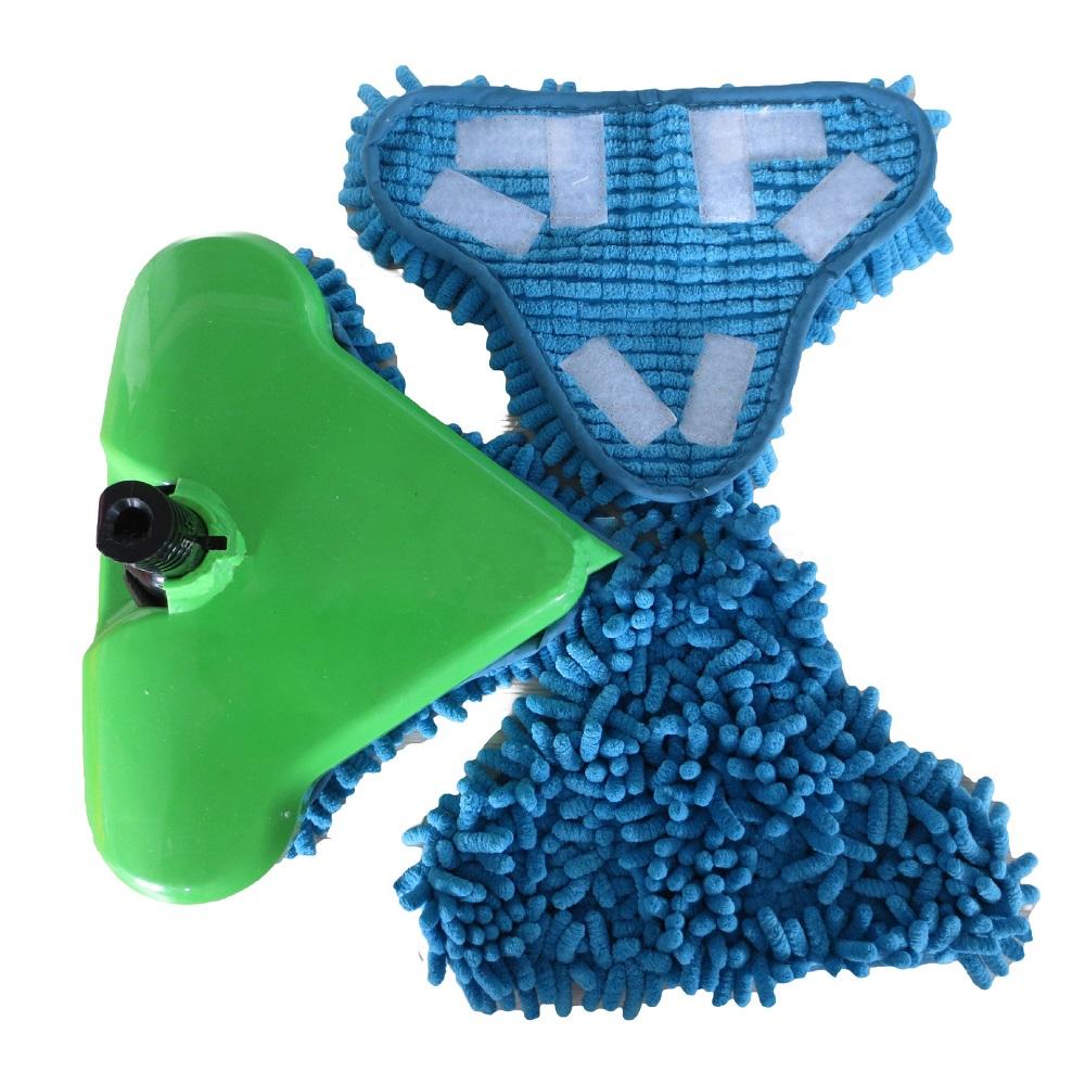 Steam Mop Pads Replacement Microfiber For H2O X5 Steam Cleaning Rag Chenille Reusable Cloth 24.5*18CM