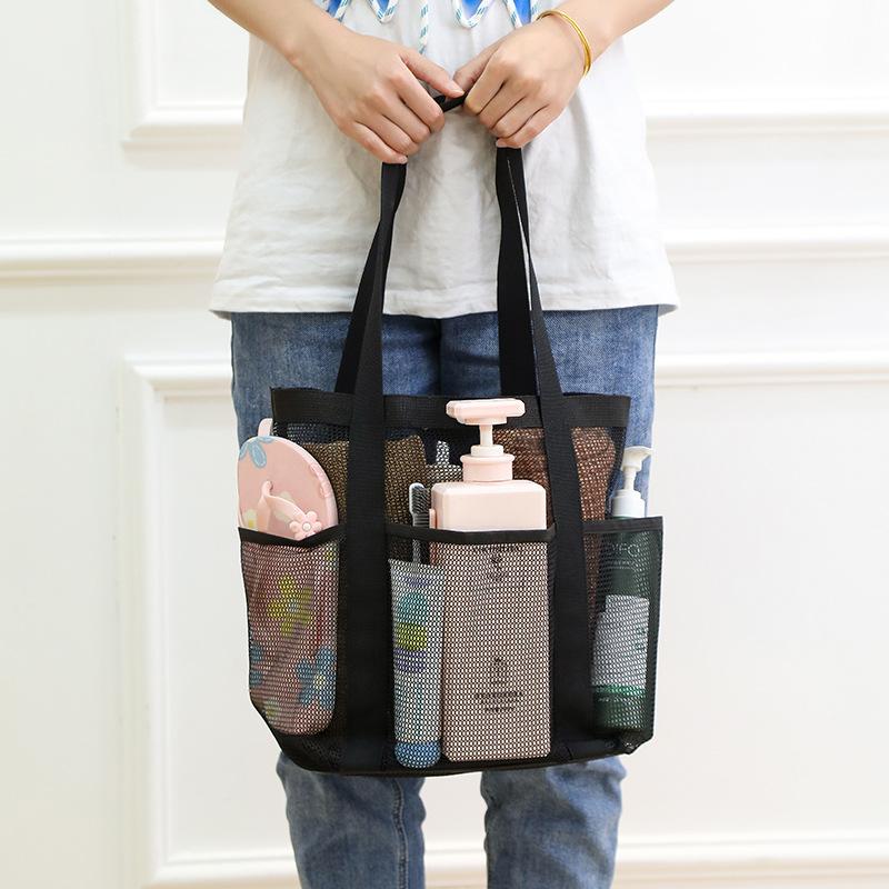 Bolsa de praia portátil Bolsa de viagem Bolsa de lavagem Bolsa de armazenamento Bolsa de compras de férias