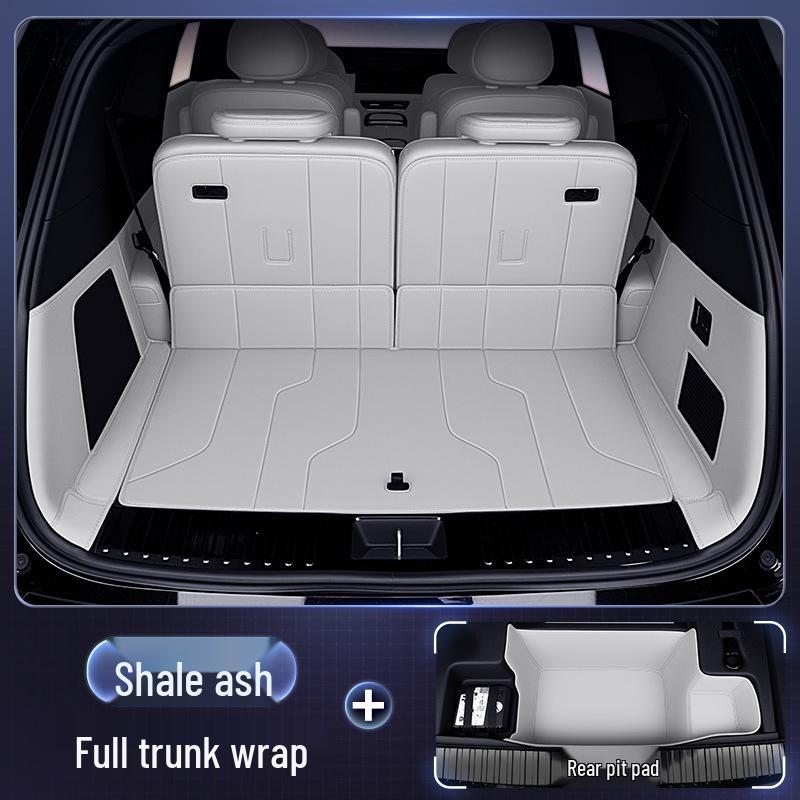 Diepblauw S09 Kofferbakmat voor Model 2025: Volledige Dekking Auto Interieur Accessoires