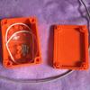 Cutie de Joncțiune Etanșă IP67 Carcasă Cutie de Joncțiune Plastic ABS Culoare Portocalie Cutie pentru Proiecte Electronice Cutie pentru Instrumente Exterior Interior