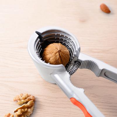 Nussknacker aus Zinklegierung, zum Knacken von Mandeln, Walnüssen, Pekannüssen, Haselnüssen, Haselnüssen, Küchen-Nussschäler, Clip-Werkzeug, Klemmzange, Cracker