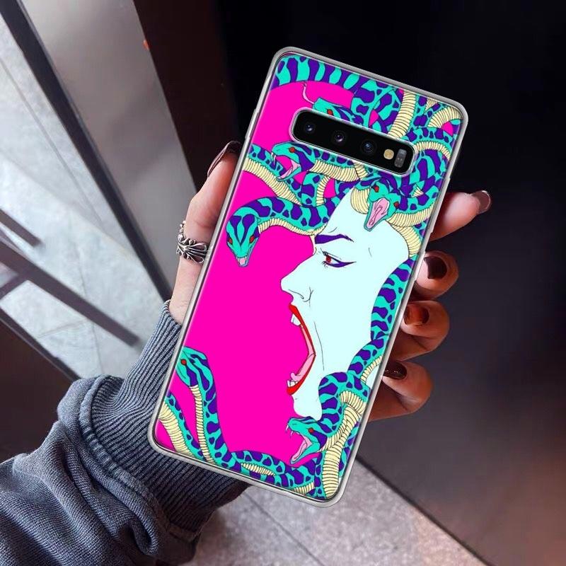 

Medusa Greek Mythology Phone Case For Samsung Galaxy S26 S25 Edge S24 S23 Ultra S22 Plus S21 S20 FE Soft TPU Back Cover Funda Ga Samsung S20 Ultra