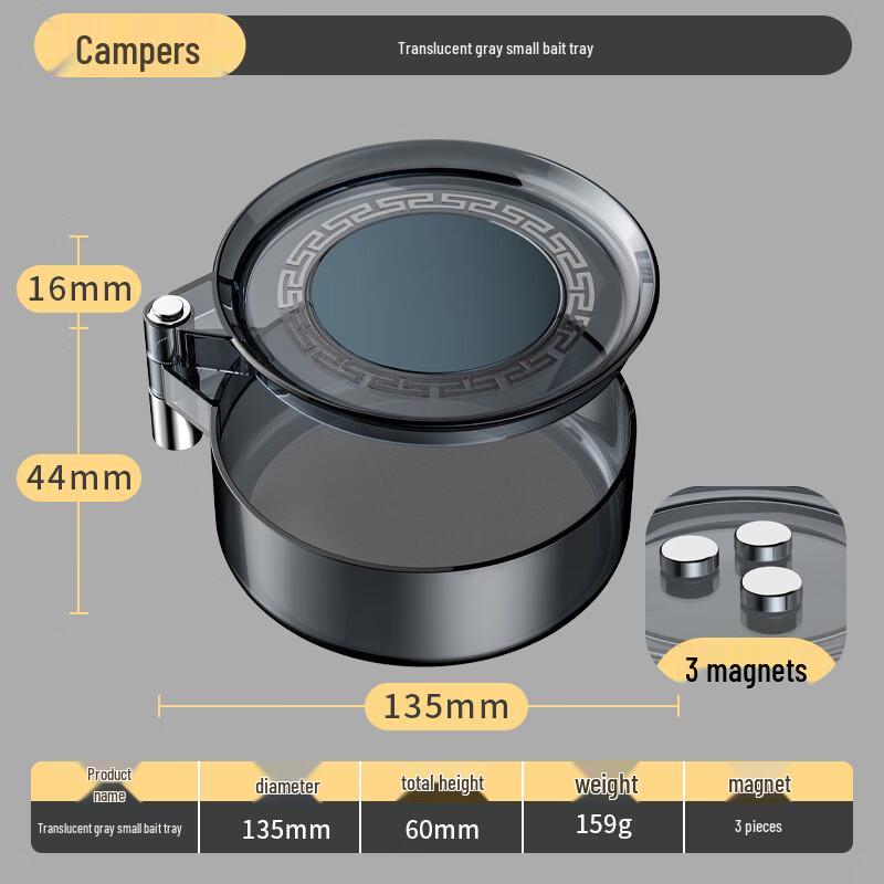 Strong Magnetic Fishing Bait Plate