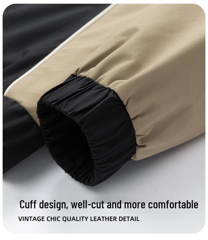 2024 Autumn Men's High-End Stand Collar Casual Jacket