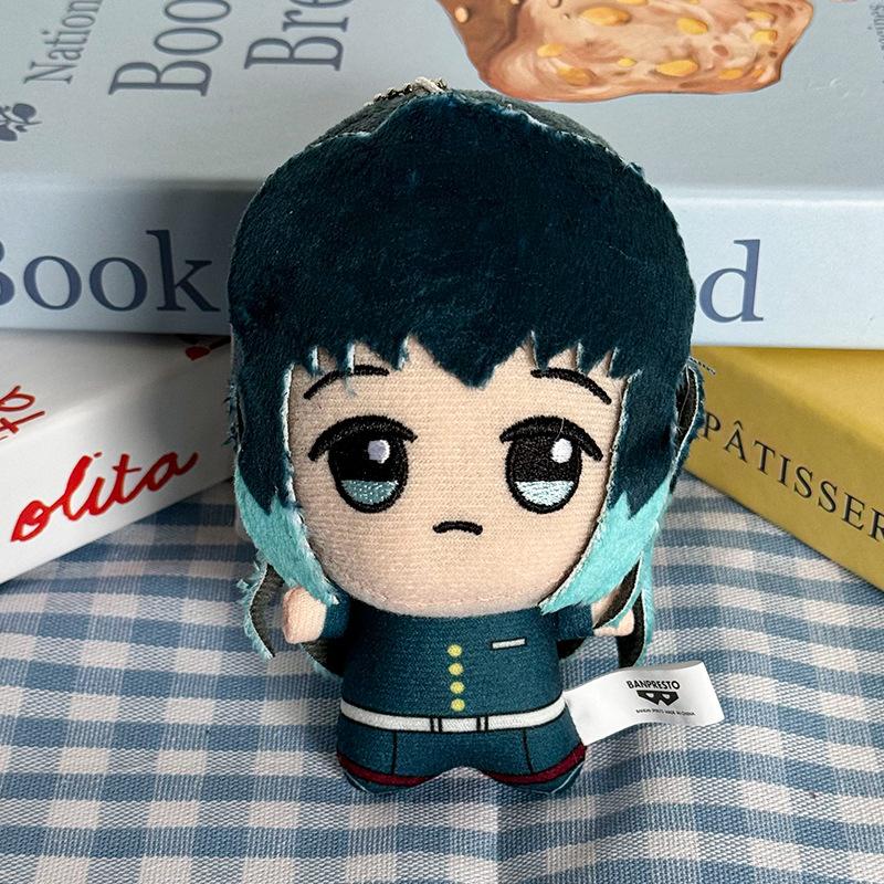 10cm Demon Slayer Tokitou Muichirou Kawaii Plüschtier Spielzeug Tokitou Muichirou Niedliche Kuscheltiere Taschenanhänger Geburtstagsgeschenk