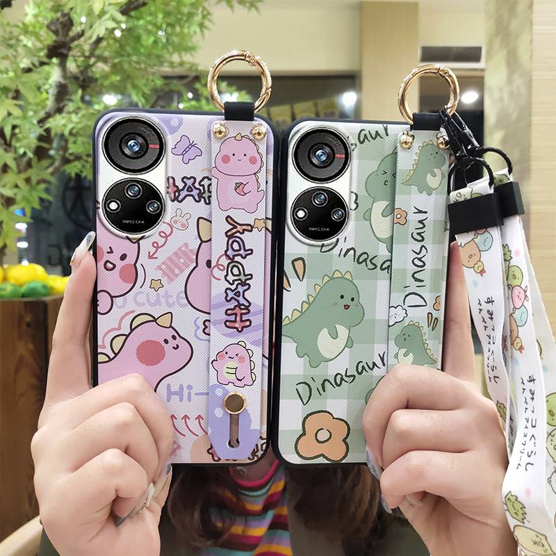 Anti-dust Anti-knock Phone Case For ZTE Blade V40S/Axon40 SE Waterproof Lanyard Protective Cute Back Cover Shockproof