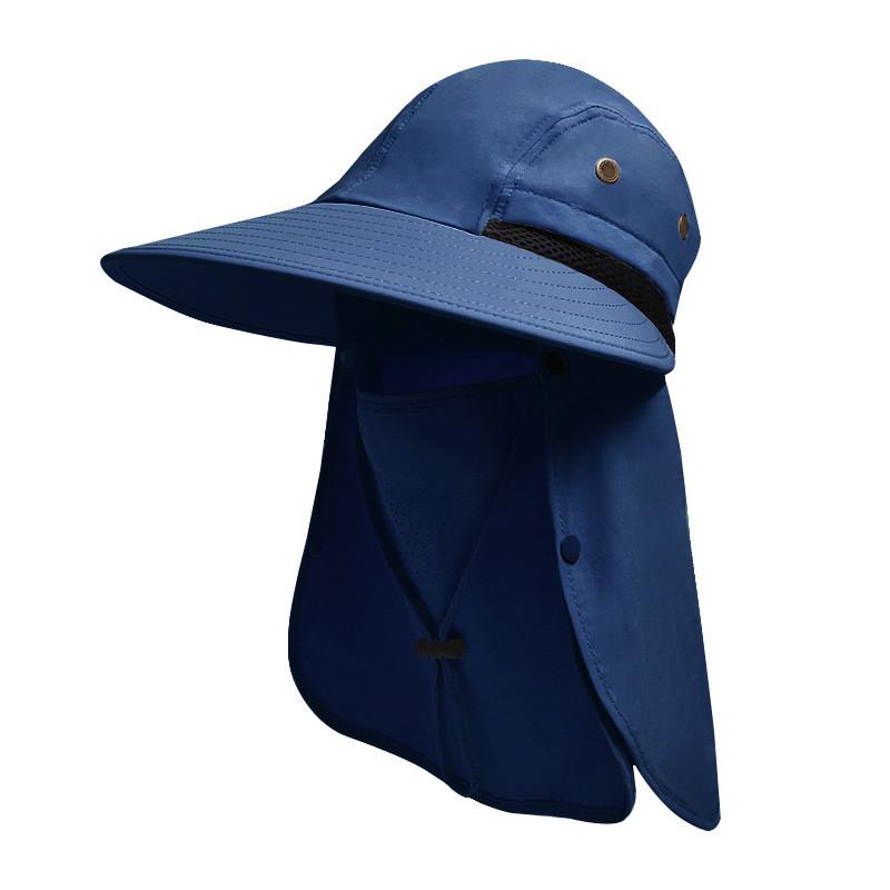 Fisherman Hat Summer Sun Protection Wide Brim Cap For Outdoor Hiking And Beach