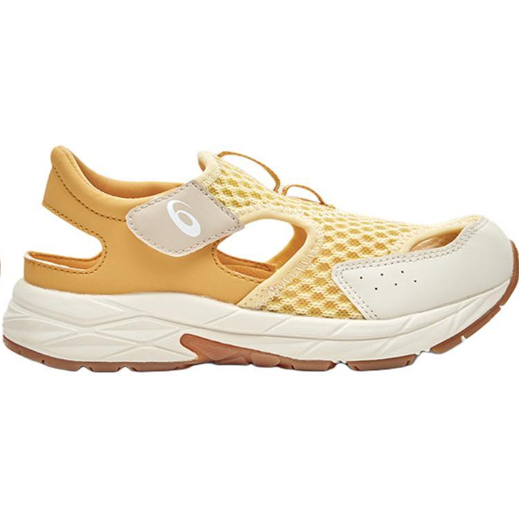 Asics Kids Contend Series Synthetic Leather Fabric Summer SC PS Comfortable Soft Low-Top Sandals Kids sandals Orange 1014A372-750
