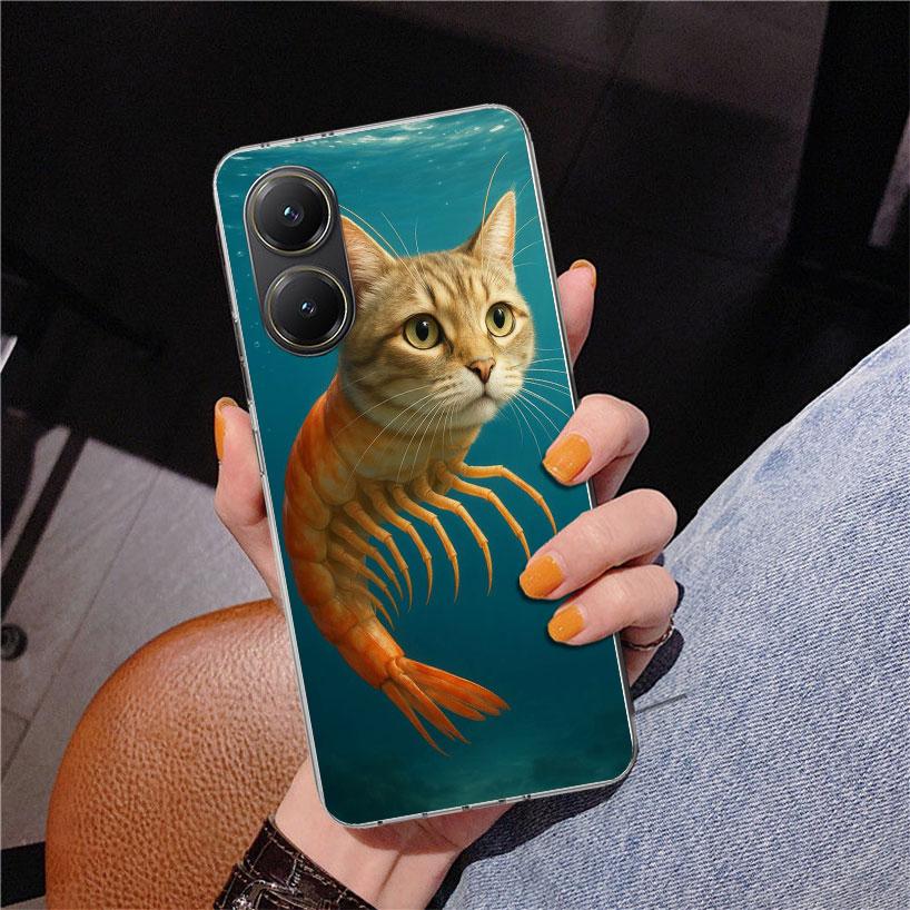 Italian Brainrot Animals Phnoe Case for Xiaomi Poco X5 X6 X7 Pro X4 Gt F7 Ultra M8 M7 Redmi 15C 15 13C 13 12C 12 Unique Cover Co