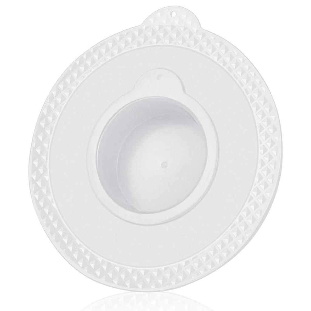 Stand Mixer Bowl Lid Accessory Mixer Bowl Cover Kitchen Baking Tool Plastic Texture Suitable for 4.5QT And 5QT Mixers