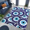 1pc Evil Eye Design Chair Mat - Anime Cartoon Pattern, Non-Slip Carpet for Office Chairs, Suitable for Home Decor, Living Room, Bedroom, Game Room, Fe