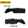 2PCS Front Bracket Bumper For 2012-2017 Hyundai Accent Driver&Passenger Side