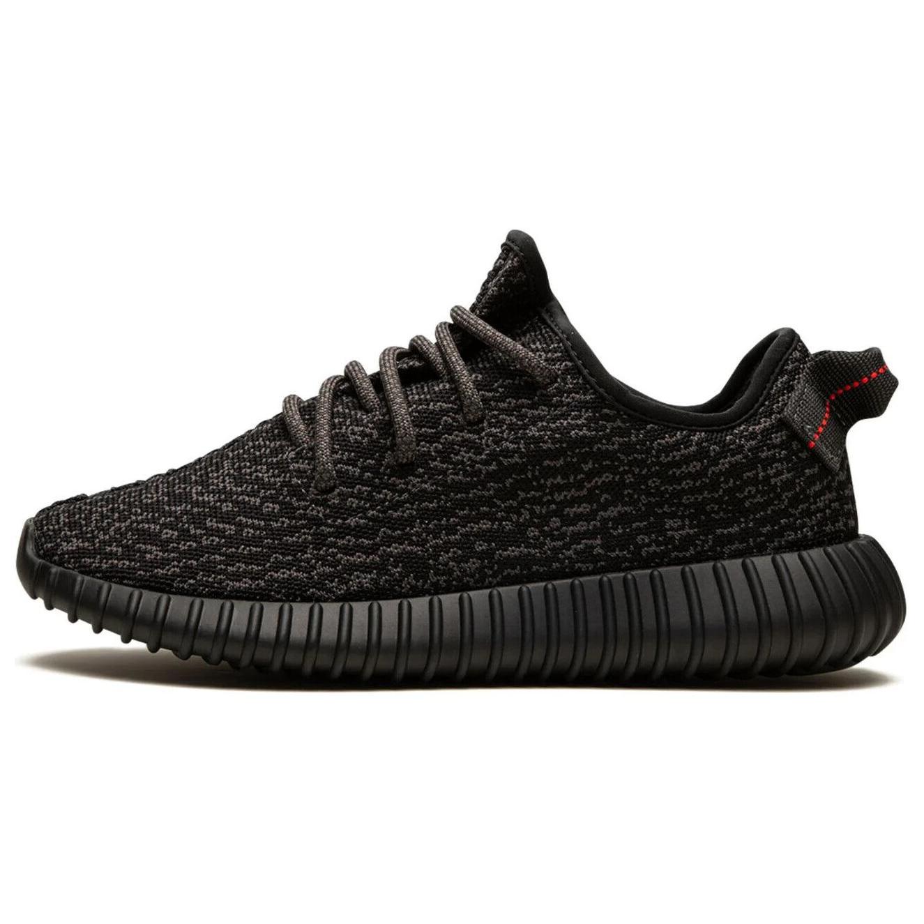 

Новые Adidas Originals Yeezy Boost 350 Pirate Black Низкие Унисекс Повседневные Кроссовки BB5350-2023 36