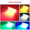 SEAMETAL 12smd LED Strobe Warning Light Strobe Grille Flashing Lightbar Car Truck Beacon Lamp Amber Yellow Traffic Lights 12V-80V
