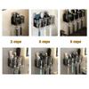 Strong Load-bearing Toothbrush Holder No Punching Install Wall Mounted Bathroom Accessories Practical Stable